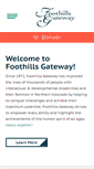 Mobile Screenshot of foothillsgateway.org